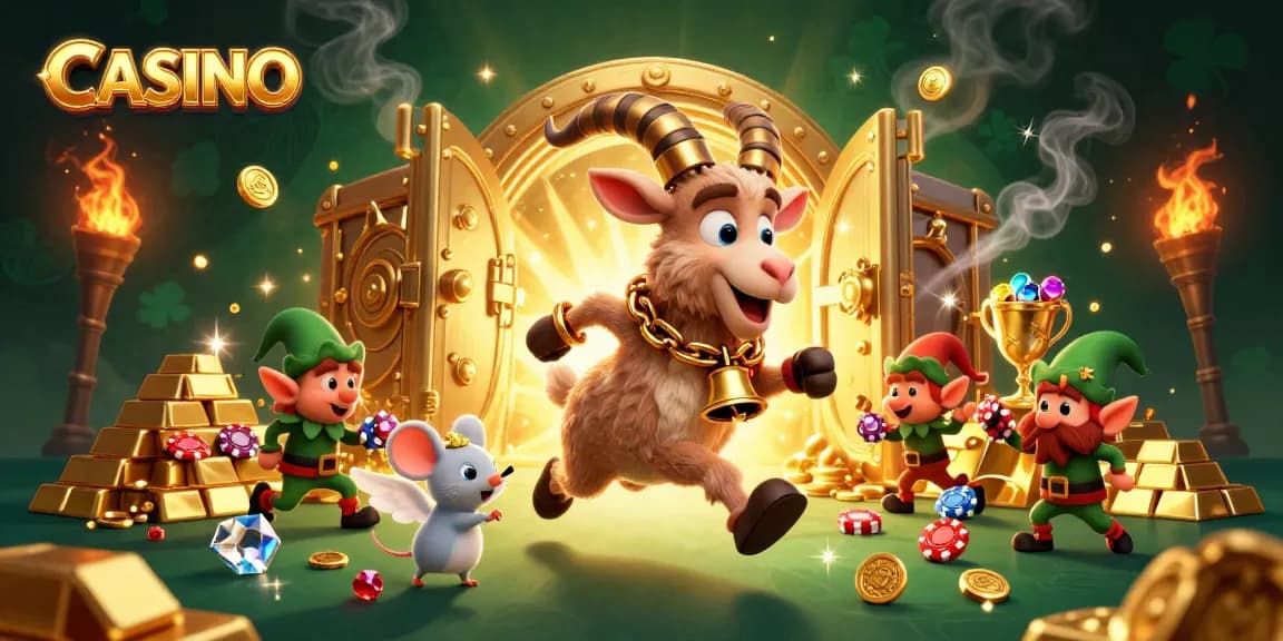 Engage with the CASINO experience as Krampus and friends bring festive chaos and treasure to life.