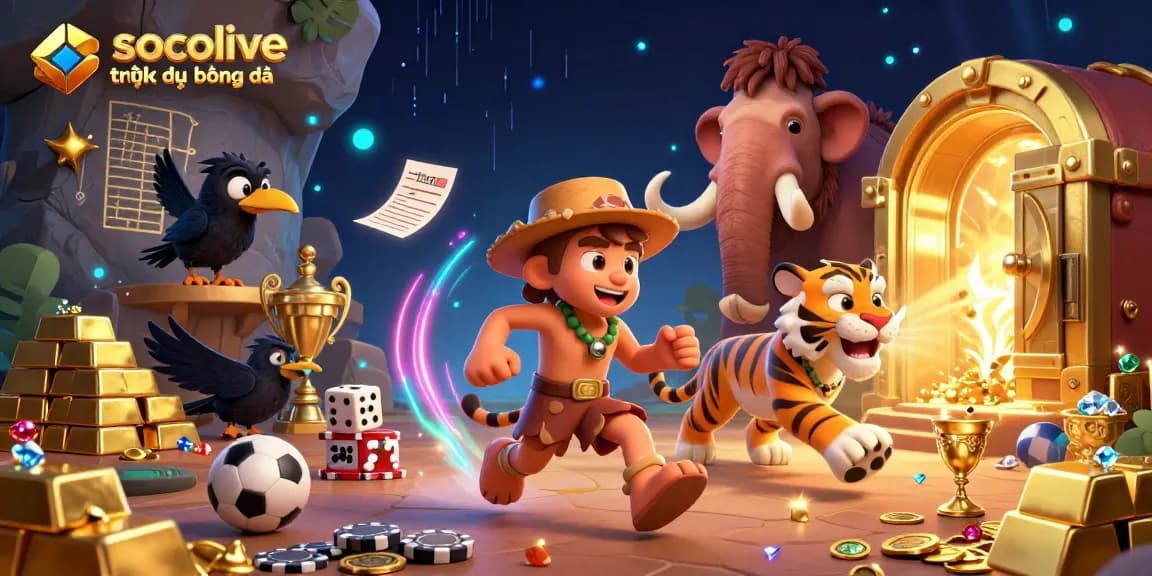 Experience socolive trực tiếp bóng đá with engaging sports betting elements in an eye-catching scene full of action!