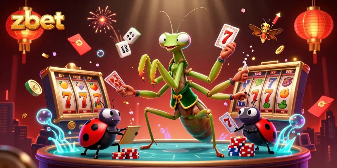 Experience vibrant gaming excitement with zbet in this lively digital casino scene.