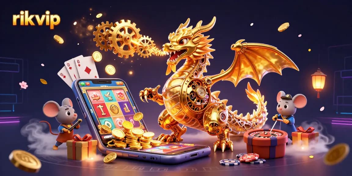 Experience the thrilling action of rik vip slots with golden dragon and engaging game elements.