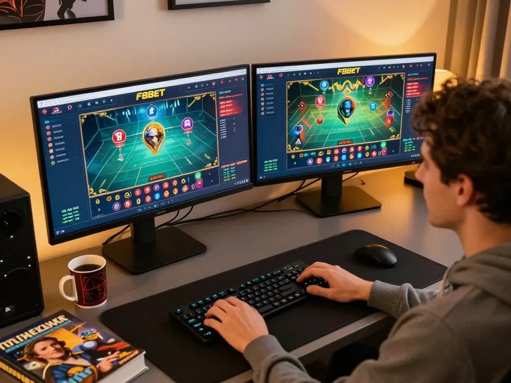 Engaging in strategic gameplay on F8BET's online casino platform for optimal betting success