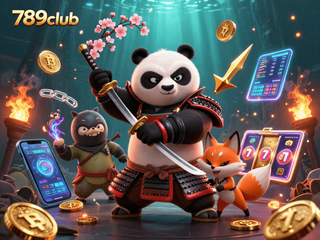 Experience thrilling gaming with the exciting characters at 789club, showcasing dynamic slot elements and rich visuals.