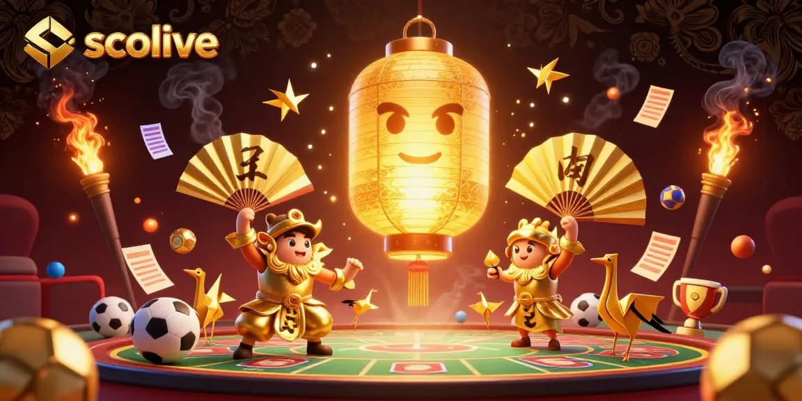 Socolive enhances your sports betting experience with vivid visuals and dynamic elements in this illustration.