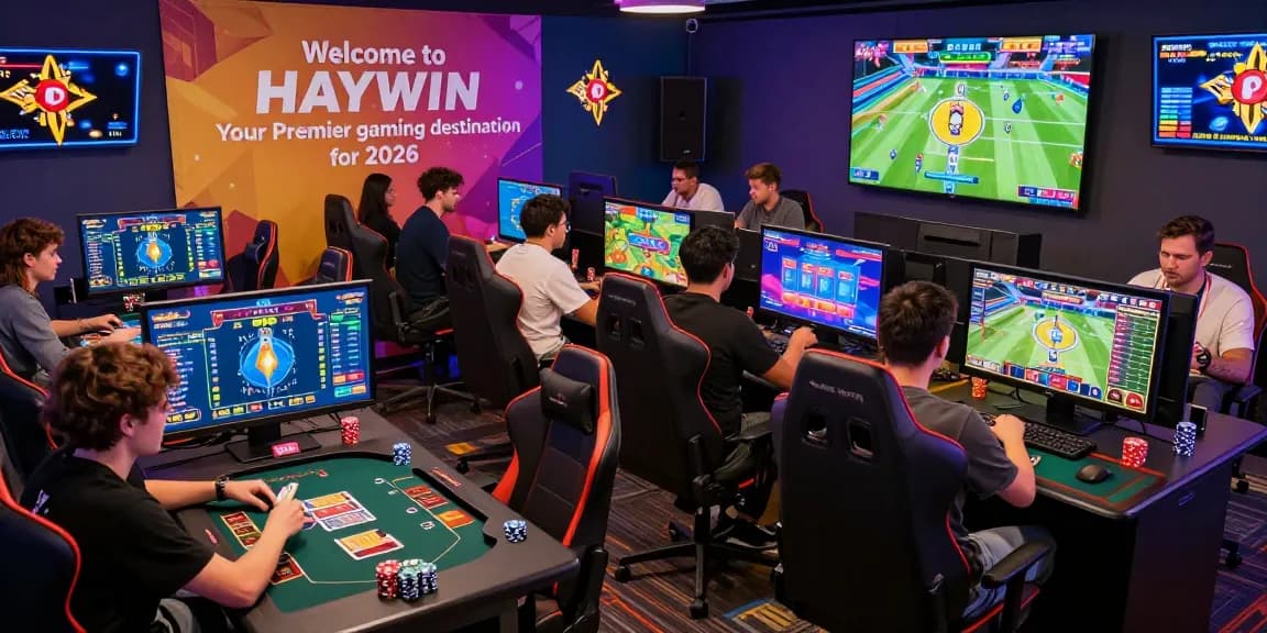 Engaging gaming scene at HAYWIN showcasing the thrill of online betting and live gameplay.