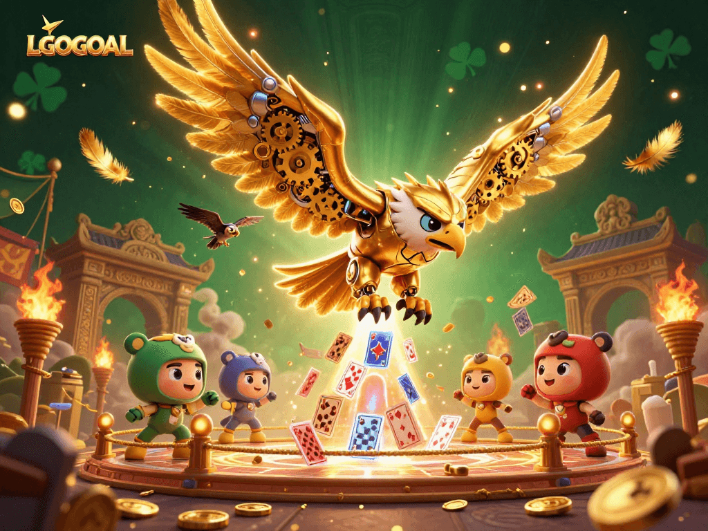 Experience thrilling gaming moments with LGOGOAL's dynamic casino design.