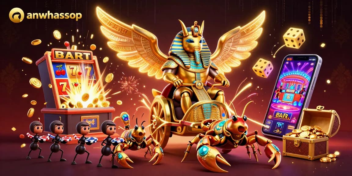 Menangkan jackpot di anwhatsapp dengan hiburan slot menarik dan grafis slot yang memukau.