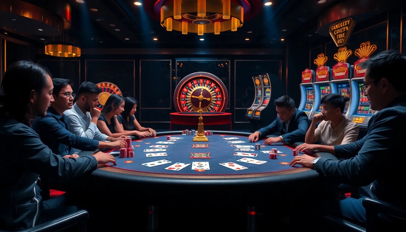 Experience thrilling poker action at https://c168seo.com/ with vibrant chips and dynamic gameplay.