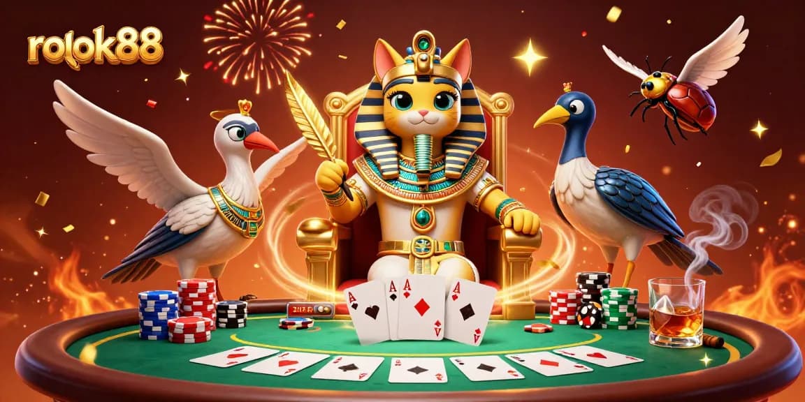 Experience the excitement of winning at rokok88 while enjoying a vibrant casino atmosphere.