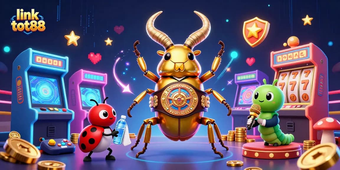 Engage with link tot88 in this vibrant, gambling-themed digital illustration packed with casino action.