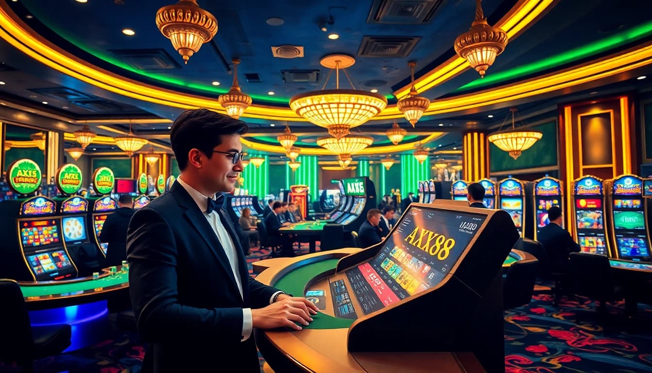 Experience the thrill of winning at AXX88 with vibrant casino games and exciting jackpots.