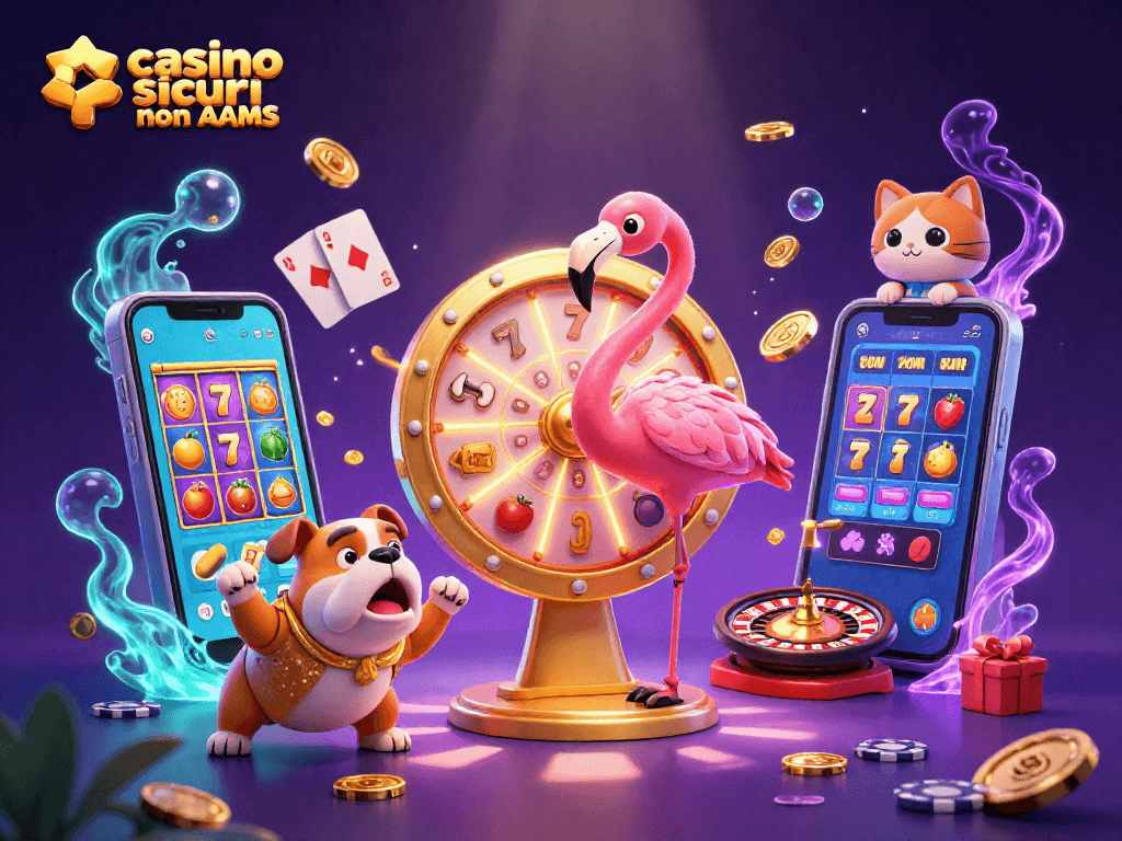 Prendi parte all'azione nei casino sicuri non AAMS, con i premi scintillanti e la dolce atmosfera del gioco.