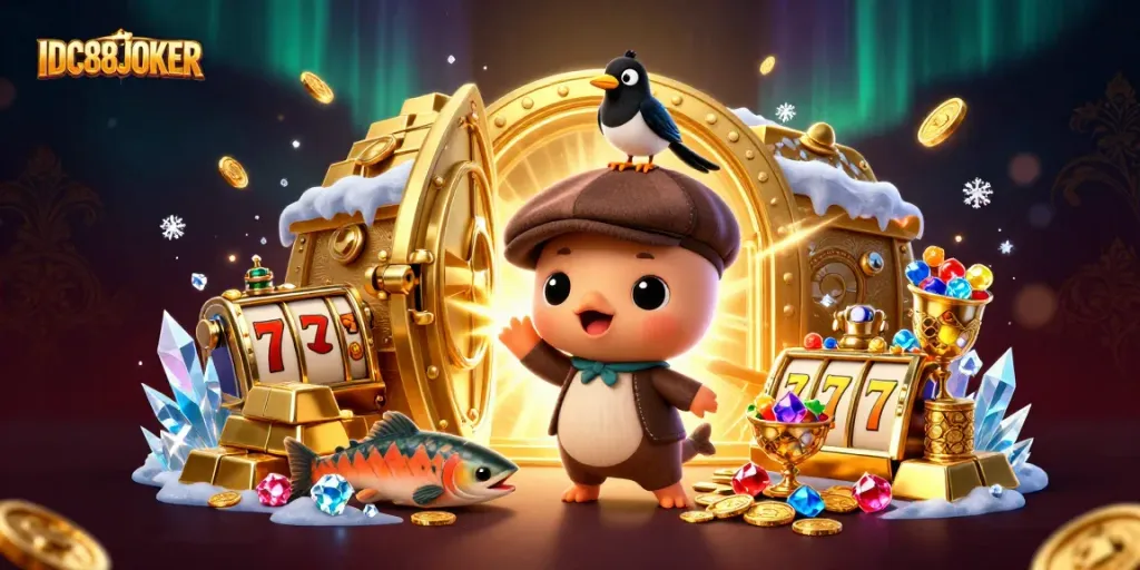 Experience the magical charm of IDC88JOKER with playful characters and vibrant gaming themes.
