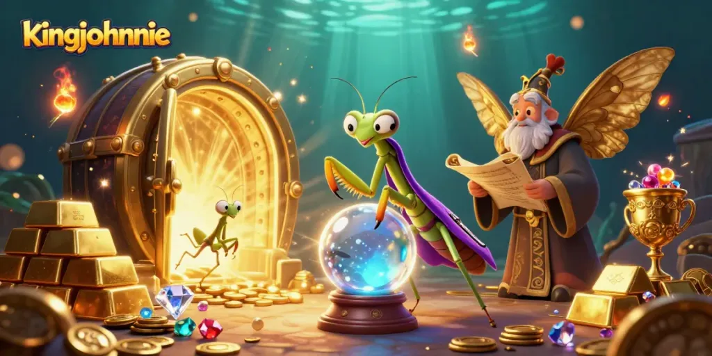 Experience big wins at kingjohnnie with charming 3D characters and exciting casino treasures.