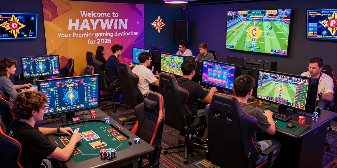 Engaging gaming scene at HAYWIN showcasing the thrill of online betting and live gameplay.