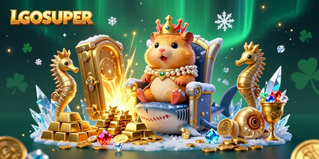 Experience thrilling gameplay with LGOSUPER, featuring dynamic treasures and characters for digital fun.