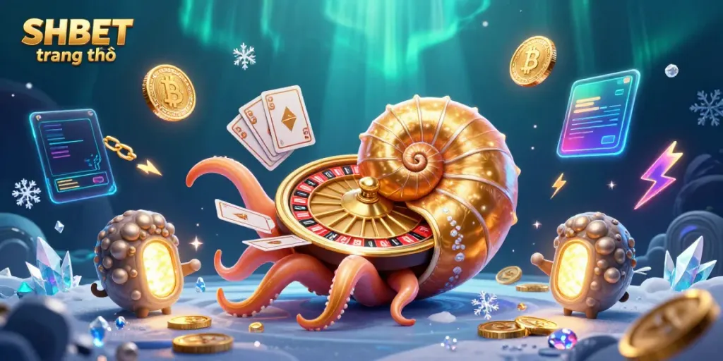 Engage with thrilling games at SHBET trang chủ, a vibrant casino experience featuring a nautilus roulette.