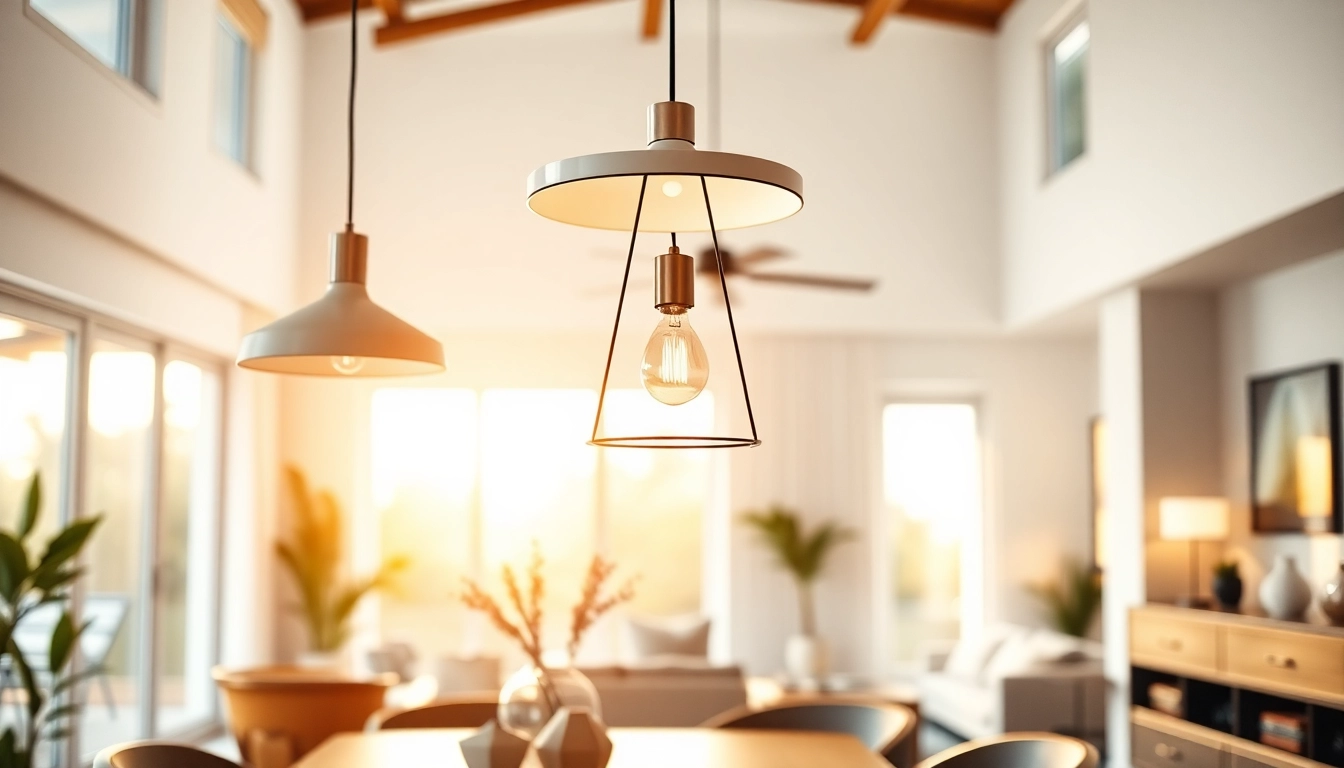 Shop ModernLighting with elegant fixtures enhancing stylish home interiors.
