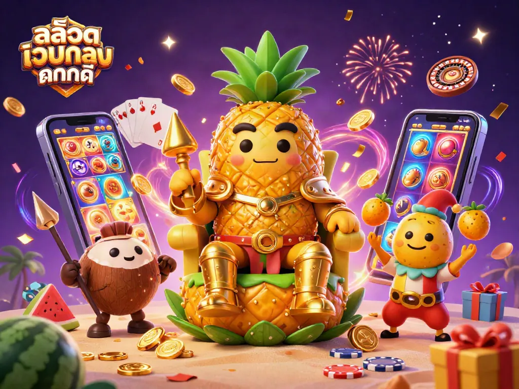 เล่นเกมสล็อต สล็อตเว็บตรง แตกดี ด้วยภาพการ์ตูน 3D ที่น่าสนใจและน่าตื่นเต้น