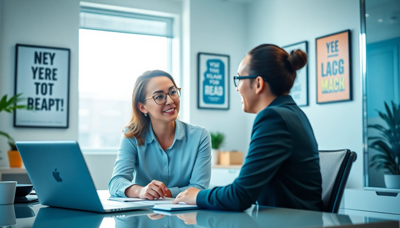 How to find my perfect career guidance session with a professional mentor in a bright office.