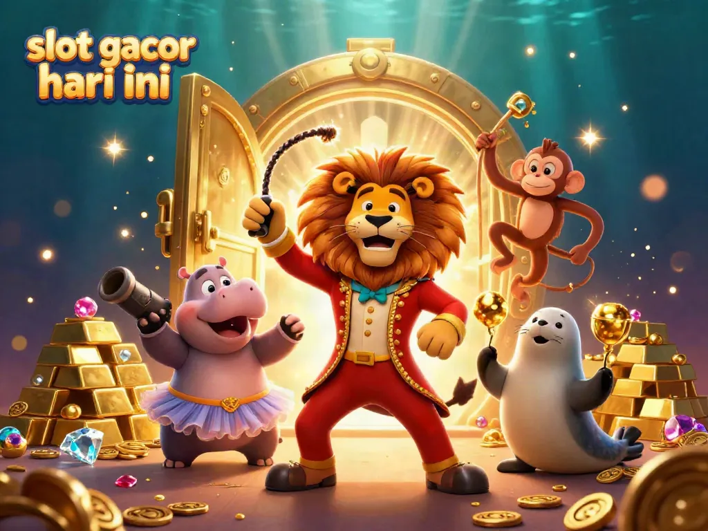 Experience gameplay with vibrant slot gacor hari ini action, featuring dynamic casino characters and thrilling elements.