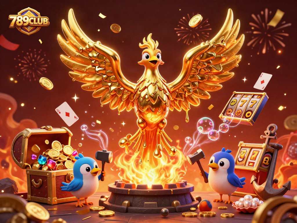 Experience thrilling gameplay with 789CLUB's vibrant casino art showcasing dynamic slots and jackpots.