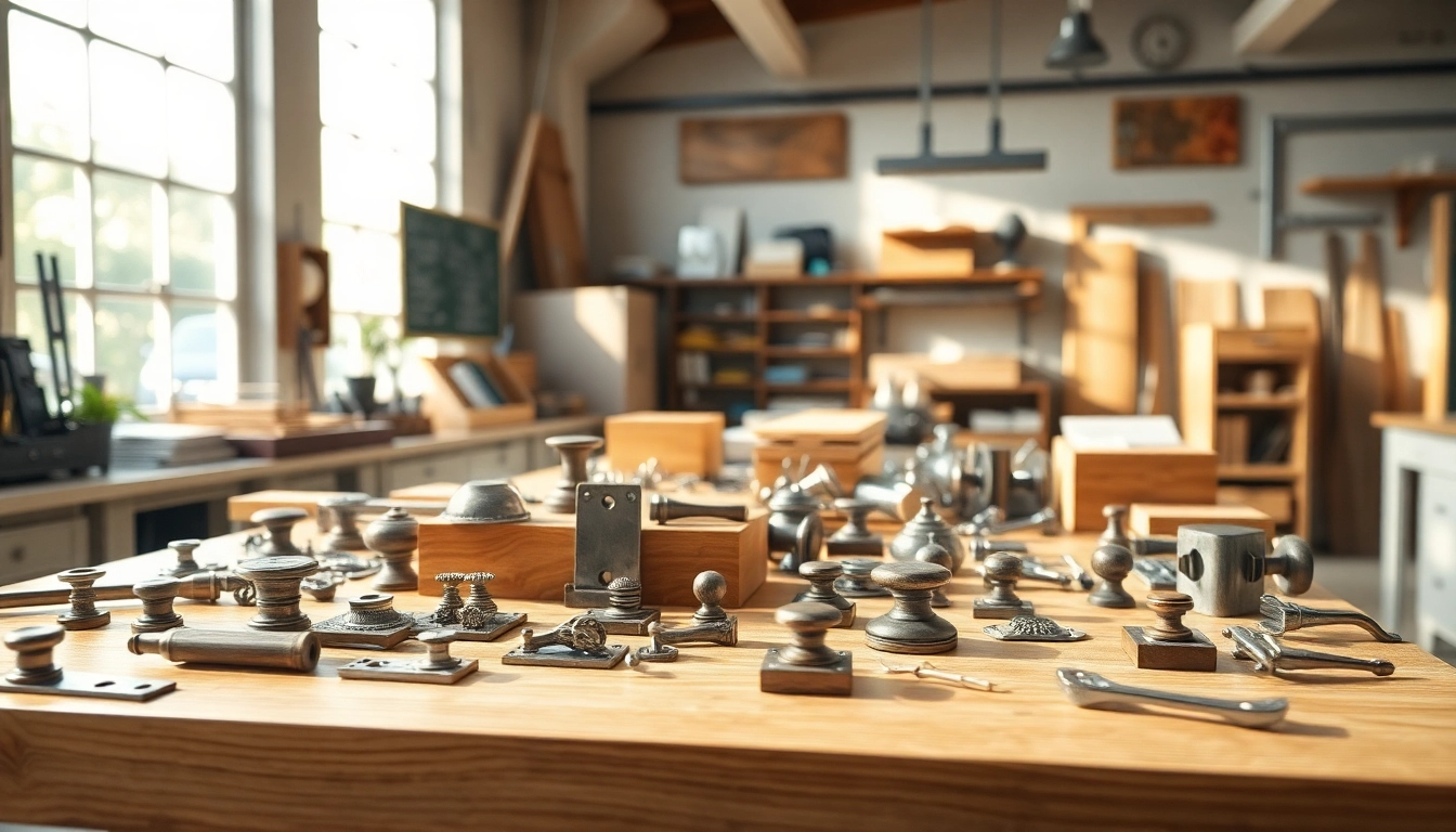 Explore quality offerings from a leading furniture hardware supplier surrounded by essential tools.