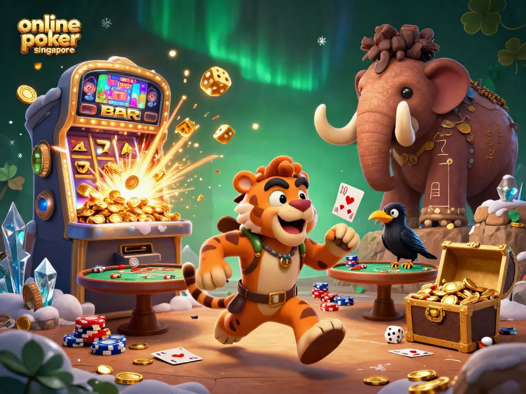 Experience the thrill of online poker Singapore with immersive 3D casino action!